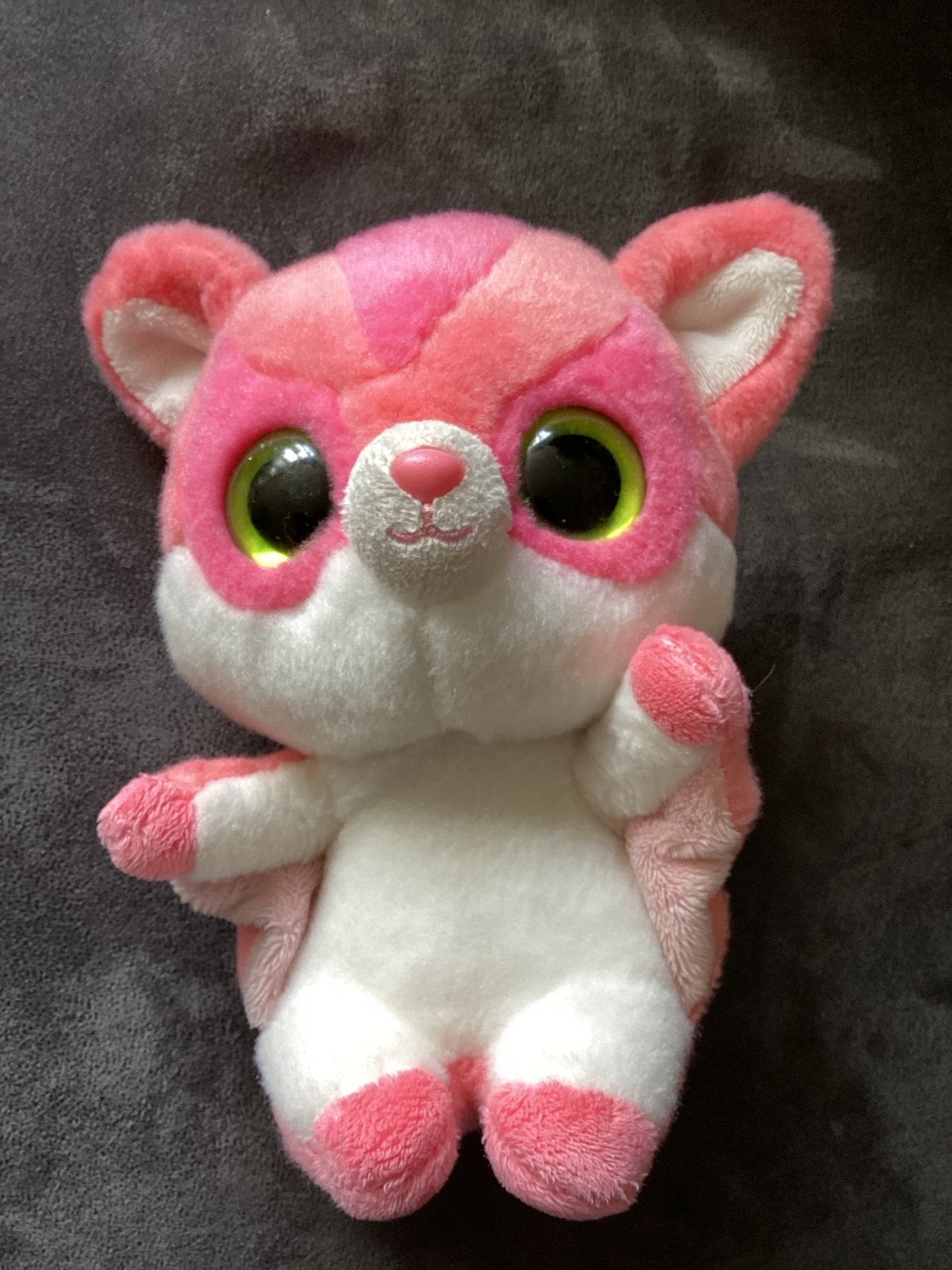 Roze knuffel eekhoorn met grote ogen - YooHoo & Friends, Ophalen, Overige merken, Overige karakters, Overige typen