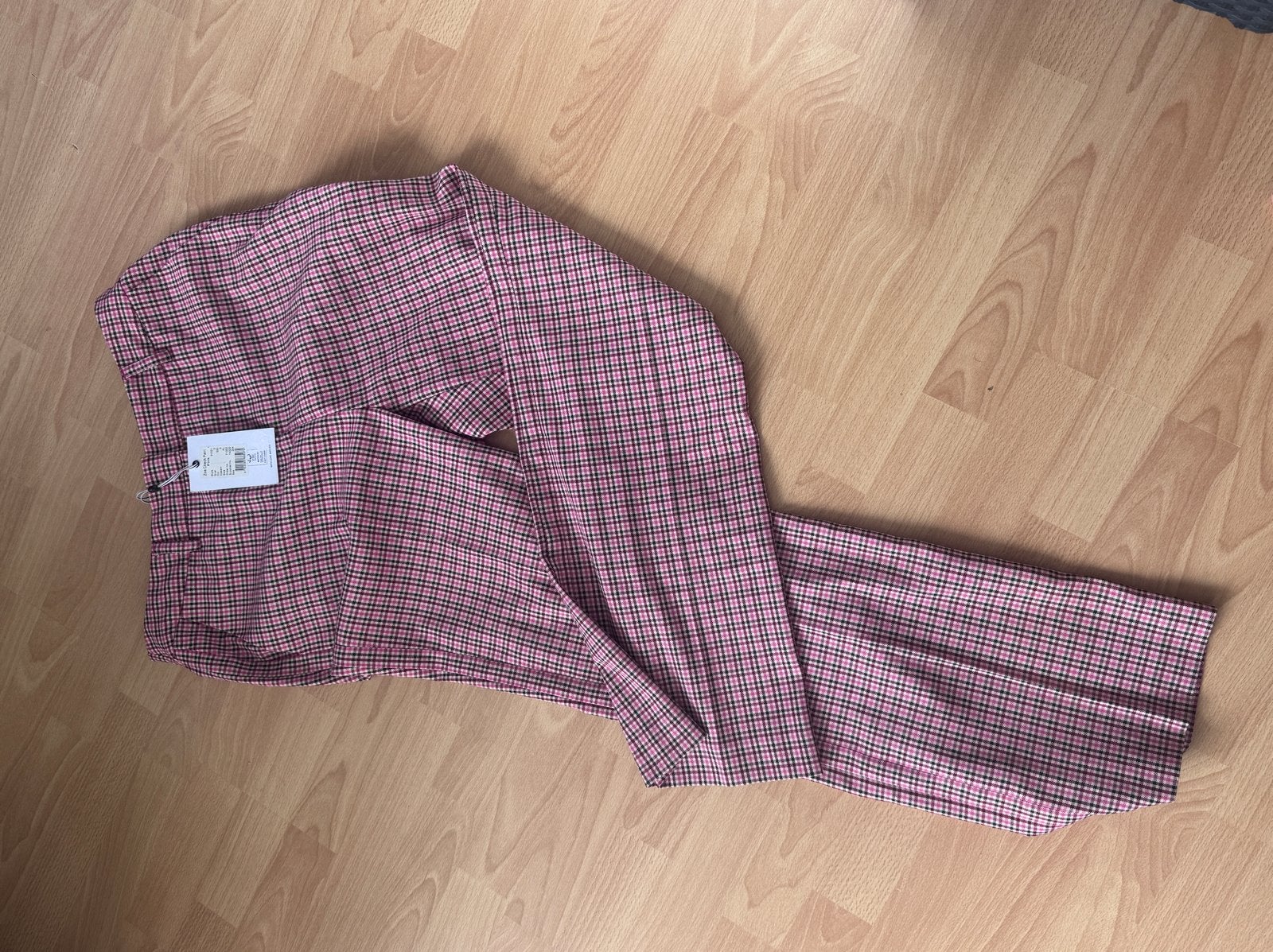 Co Couture Zoe Check Pant Pink - Nieuw met kaartje, Maat 46/48 (XL) of groter, Nieuw, Ophalen of Verzenden, Roze
