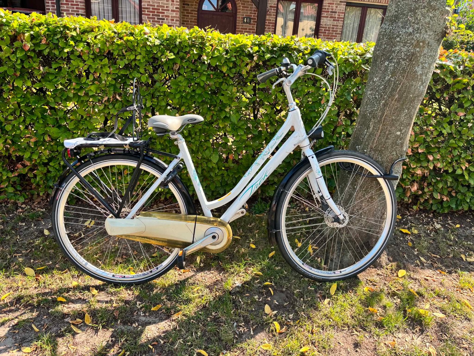 Trek damesfiets, Fietsen en Brommers, Fietsen | Dames | Damesfietsen, Ophalen, Gebruikt, Overige merken