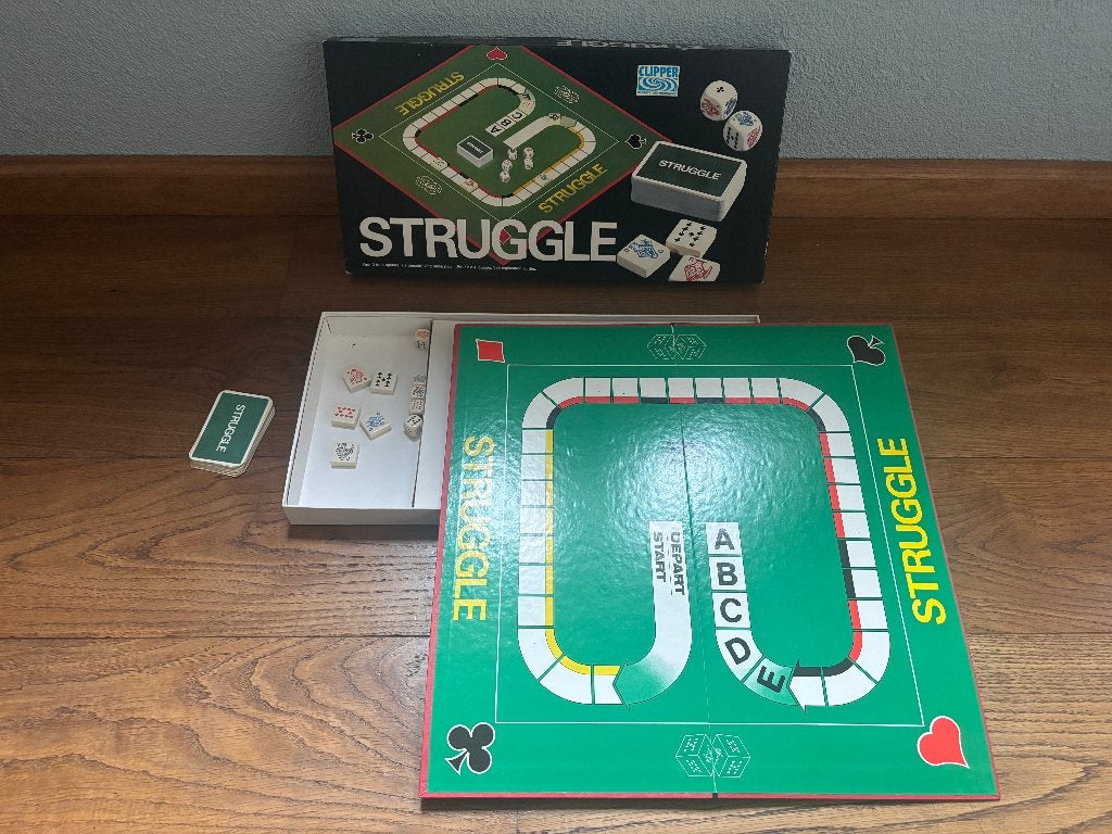 Bordspel Struggle, Een of twee spelers, Ophalen of Verzenden, Gebruikt, Clipper