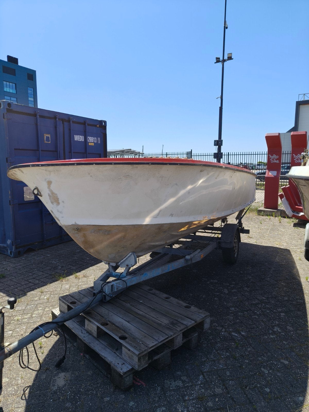 Te koop boot onderdelen, Ophalen, Gebruikt
