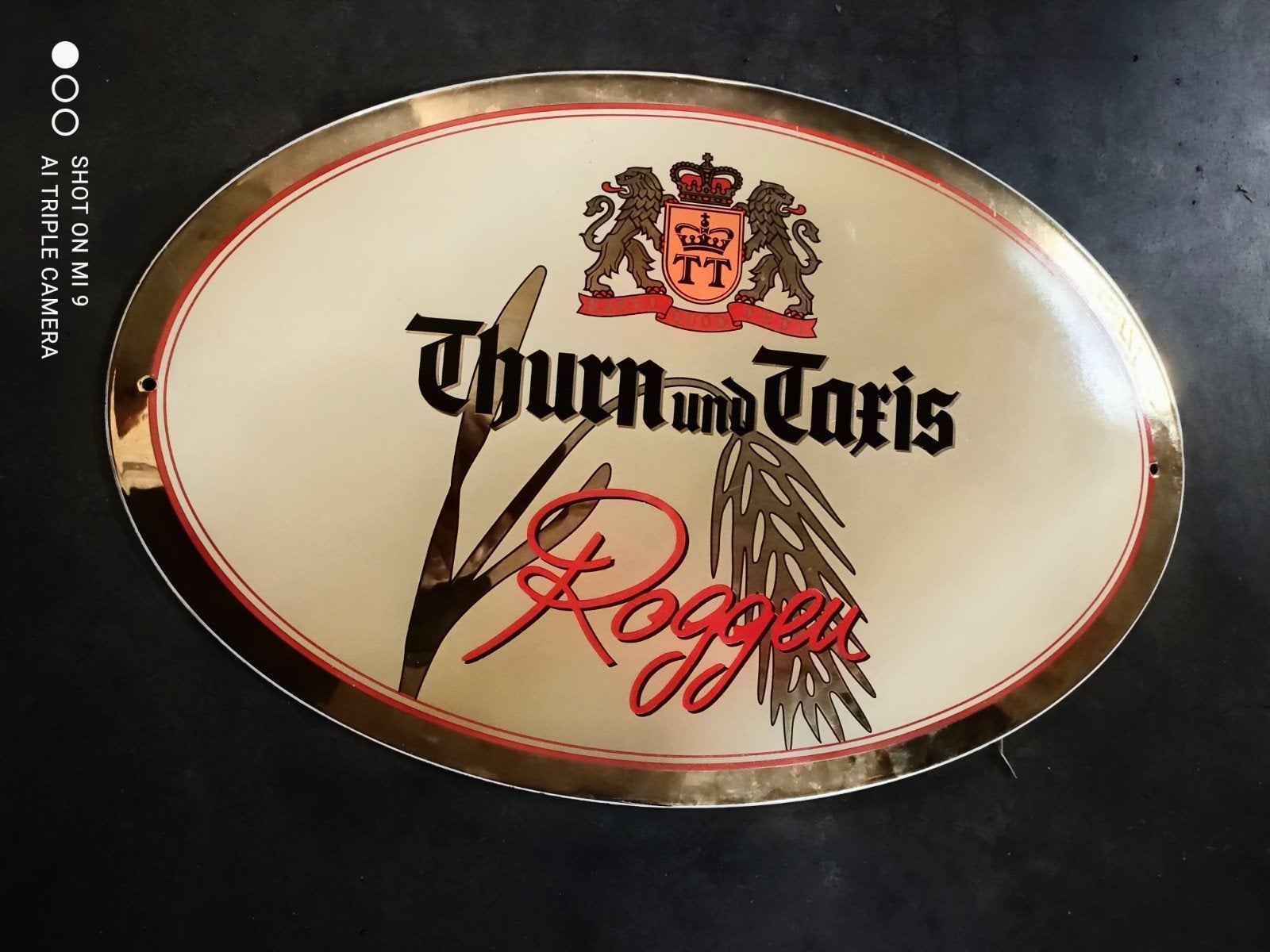 emaille bord, Ophalen of Verzenden, Gebruikt, Reclamebord, Plaat of Schild, Overige merken