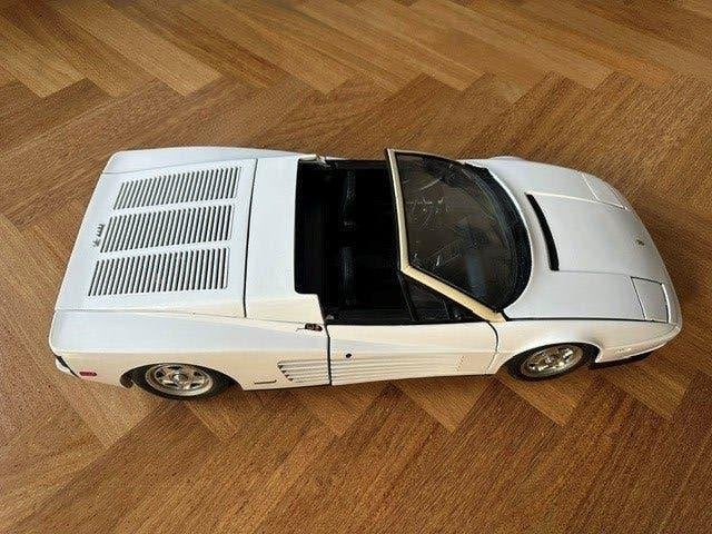 Pocher Ferrari Testarossa 1:8 - Wit (Zeldzaam), Ophalen, Zo goed als nieuw, 1:5 t/m 1:8, Auto