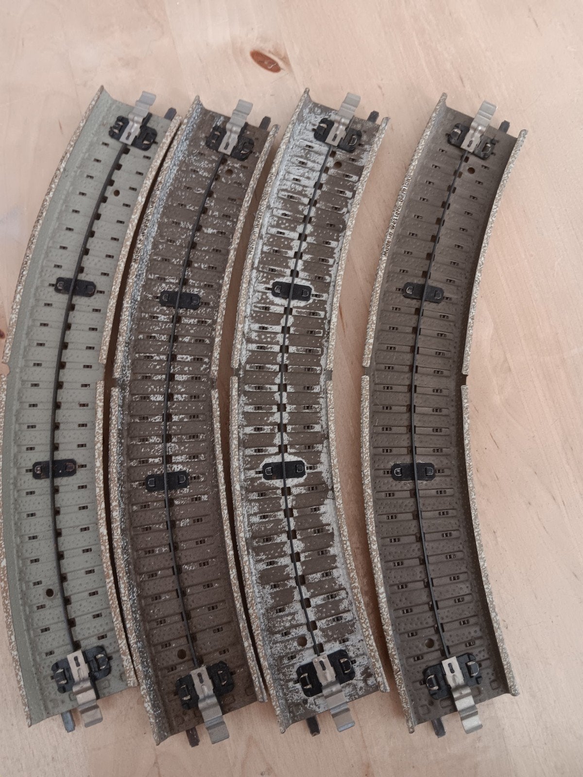 Märklin 5120 M-rails industriebochten - 23 stuks, Wisselstroom, Gebruikt, Rails, Ophalen of Verzenden