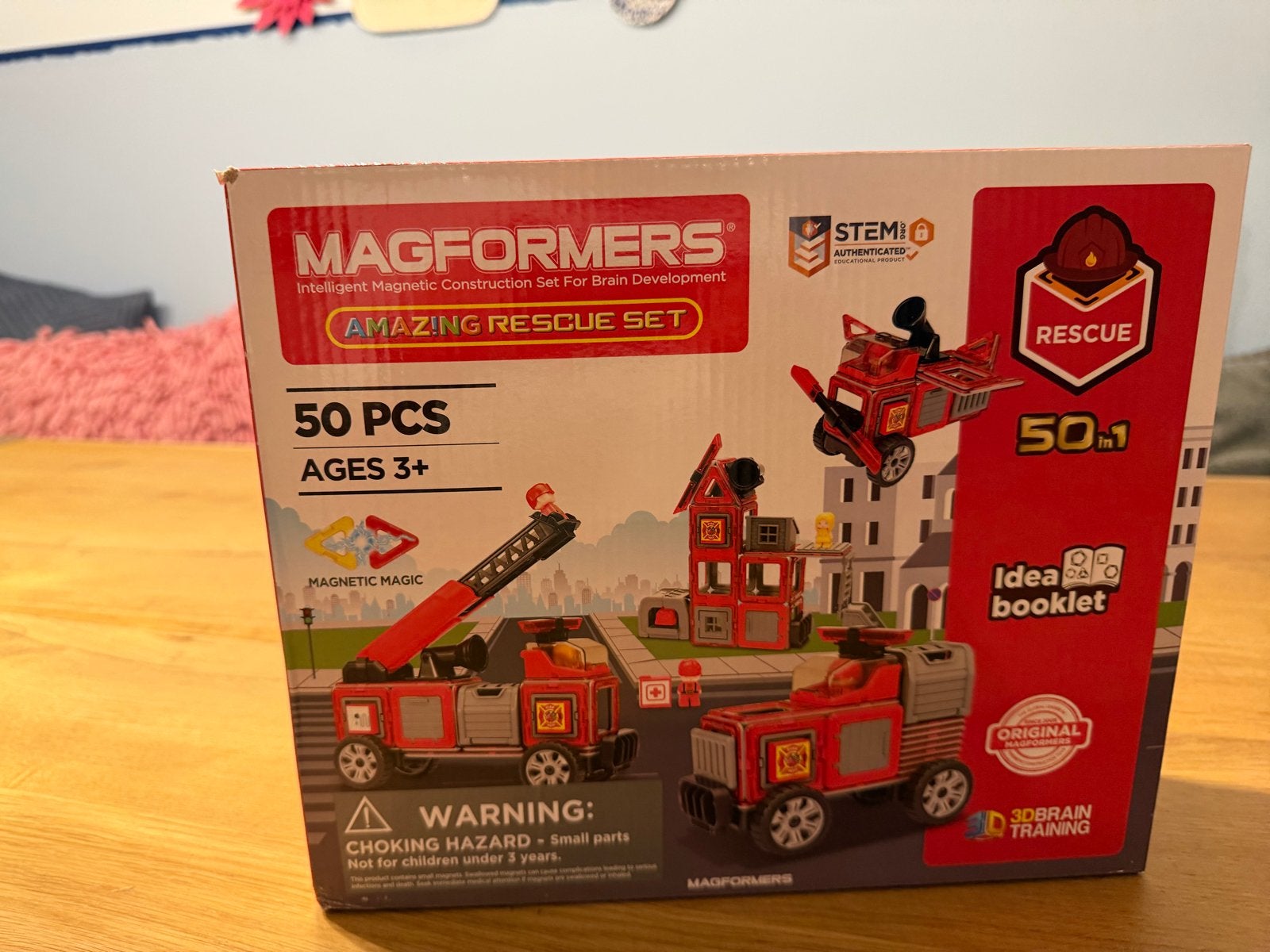 Magformers Amazing Rescue Set - 50 delig - Nieuw in doos, Kinderen en Baby's, Ophalen of Verzenden, Nieuw, Overige merken