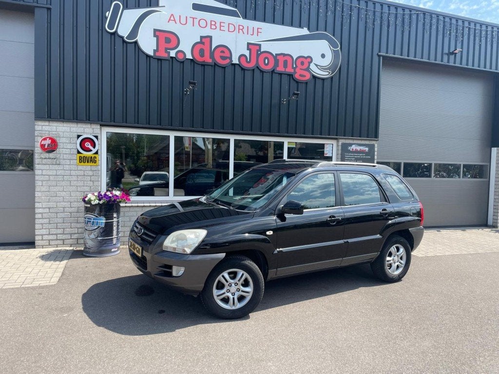 Kia SPORTAGE 2.0 CVVT X-ECUTIVE Trekhaak - Airco - Cruise, 1442 kg, USB, 142 pk, 4 cilinders