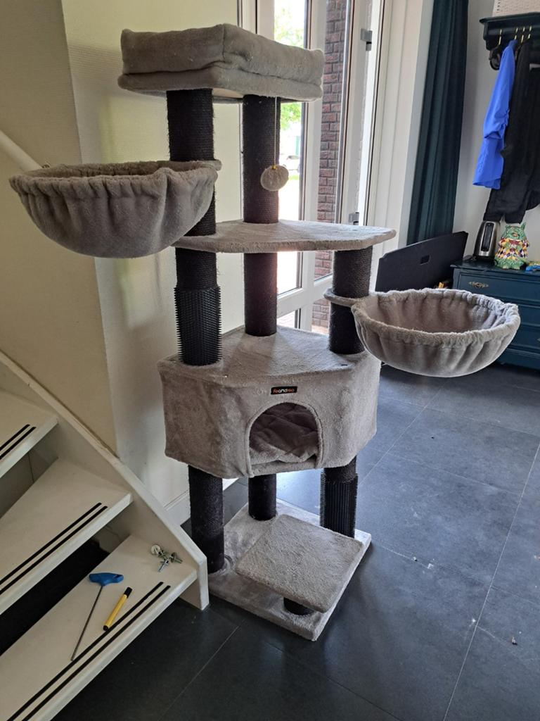 Nette kattenkrabpaal stevige kwaliteit, Dieren en Toebehoren, Krabmeubelen, Ophalen, Zo goed als nieuw, Krabpaal