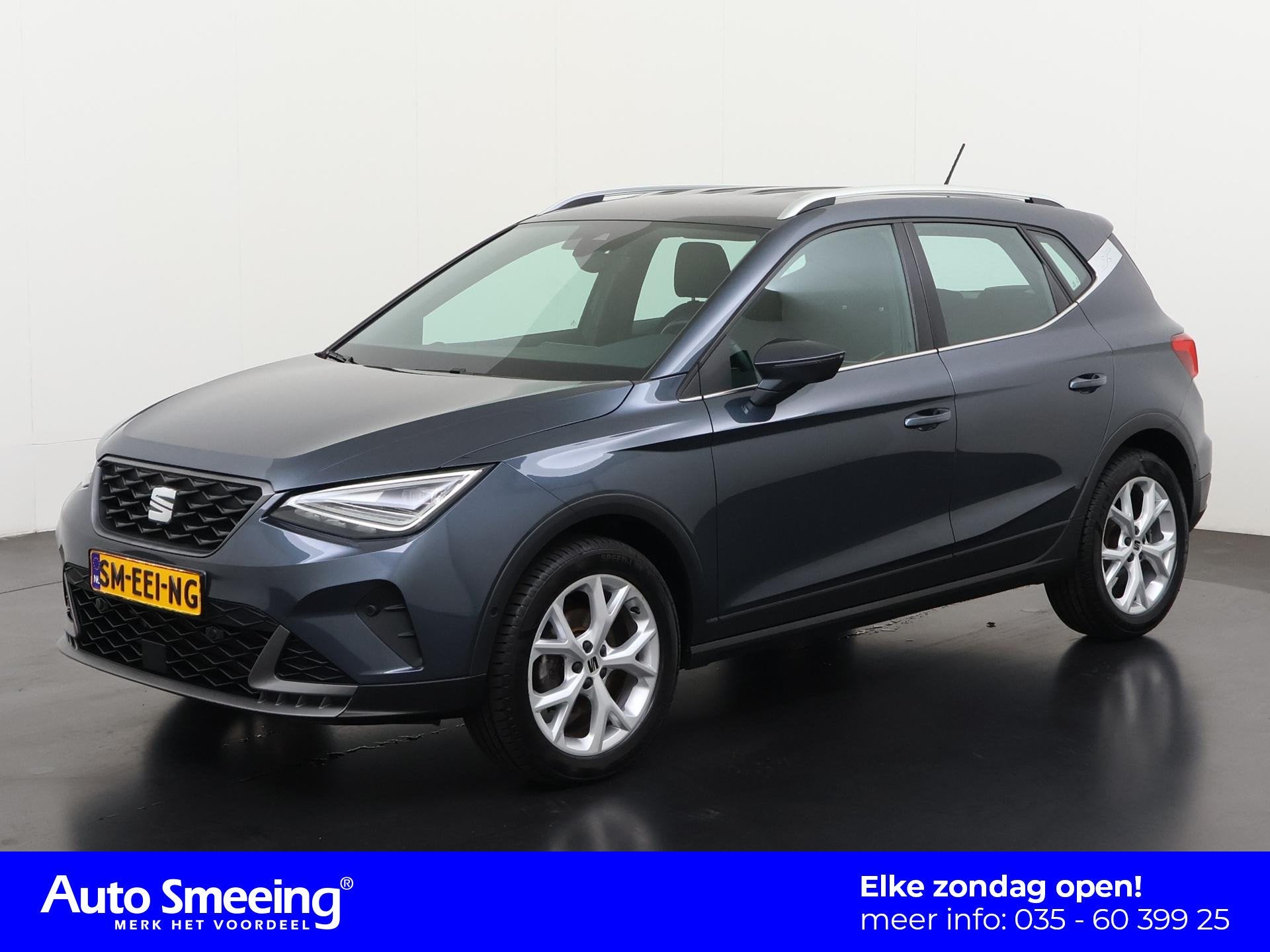 SEAT Arona 1.5 TSI FR DSG | Digital Cockpit | Camera | Stoel, Stof, 4 cilinders, 630 kg, SUV of Terreinwagen