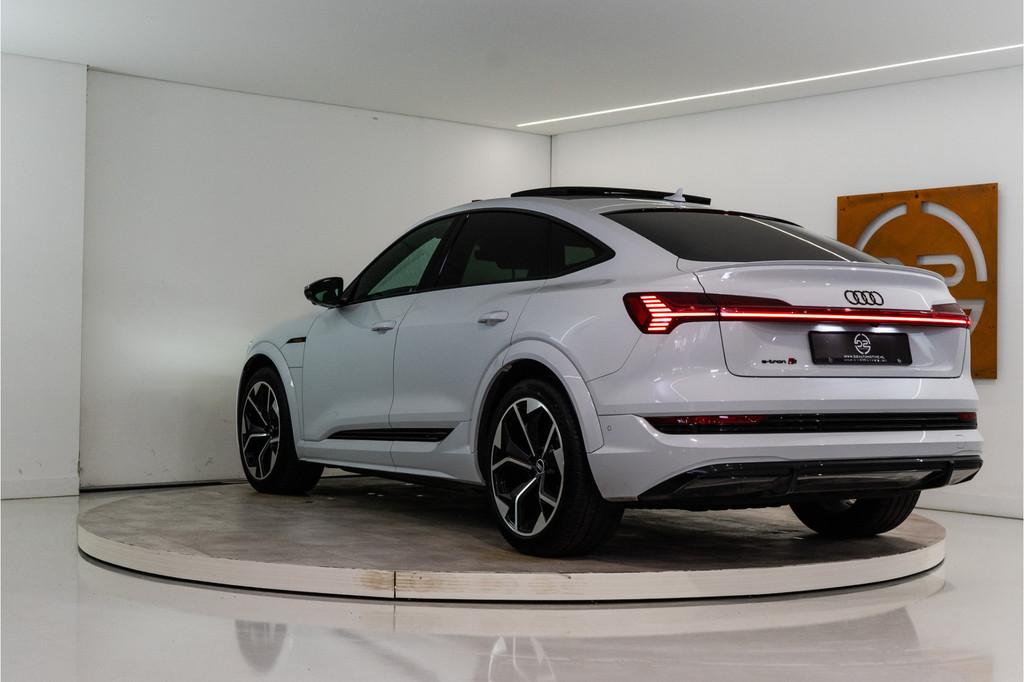 Audi e-tron Sportback S Quattro 95 kWh 504PK | Pano | Matrix, Auto's, Audi, Automaat, 12 maanden, Zwart, Automatische klimaatregeling
