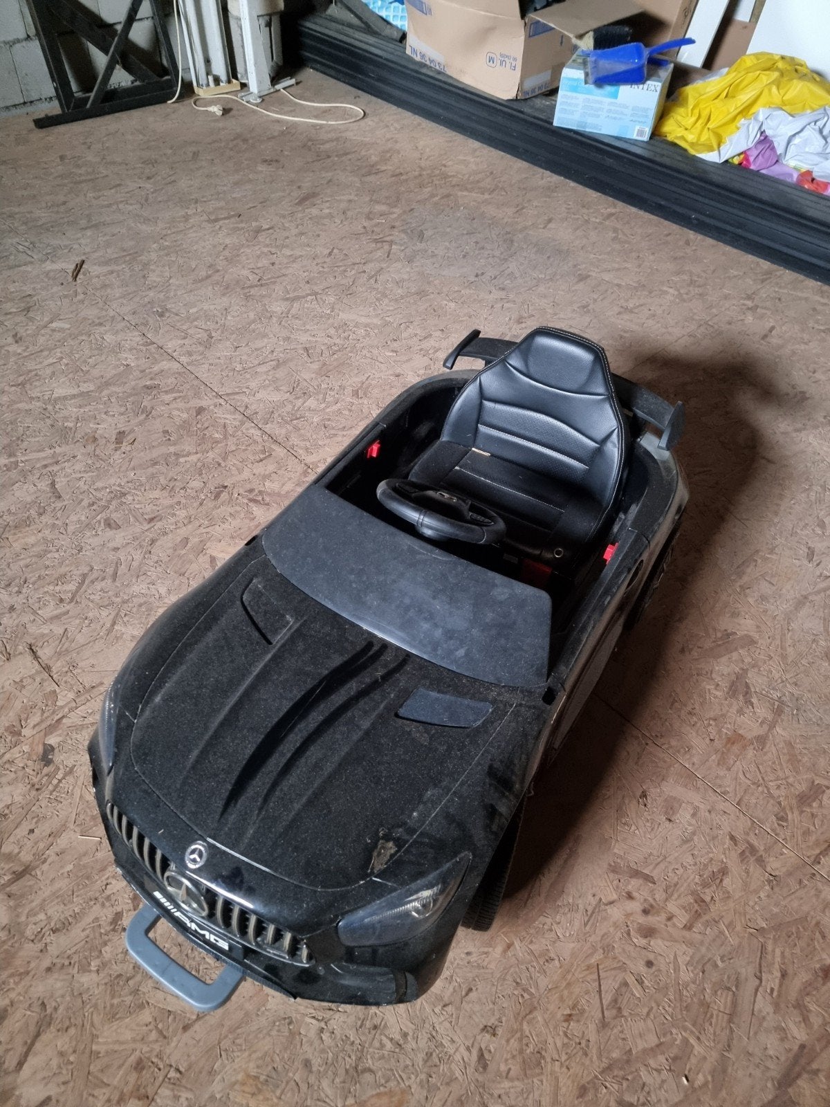 Elektrische kinderauto Mercedes-Benz AMG GT R, Kinderen en Baby's, Speelgoed | Buiten | Voertuigen en Loopfietsen, Ophalen of Verzenden