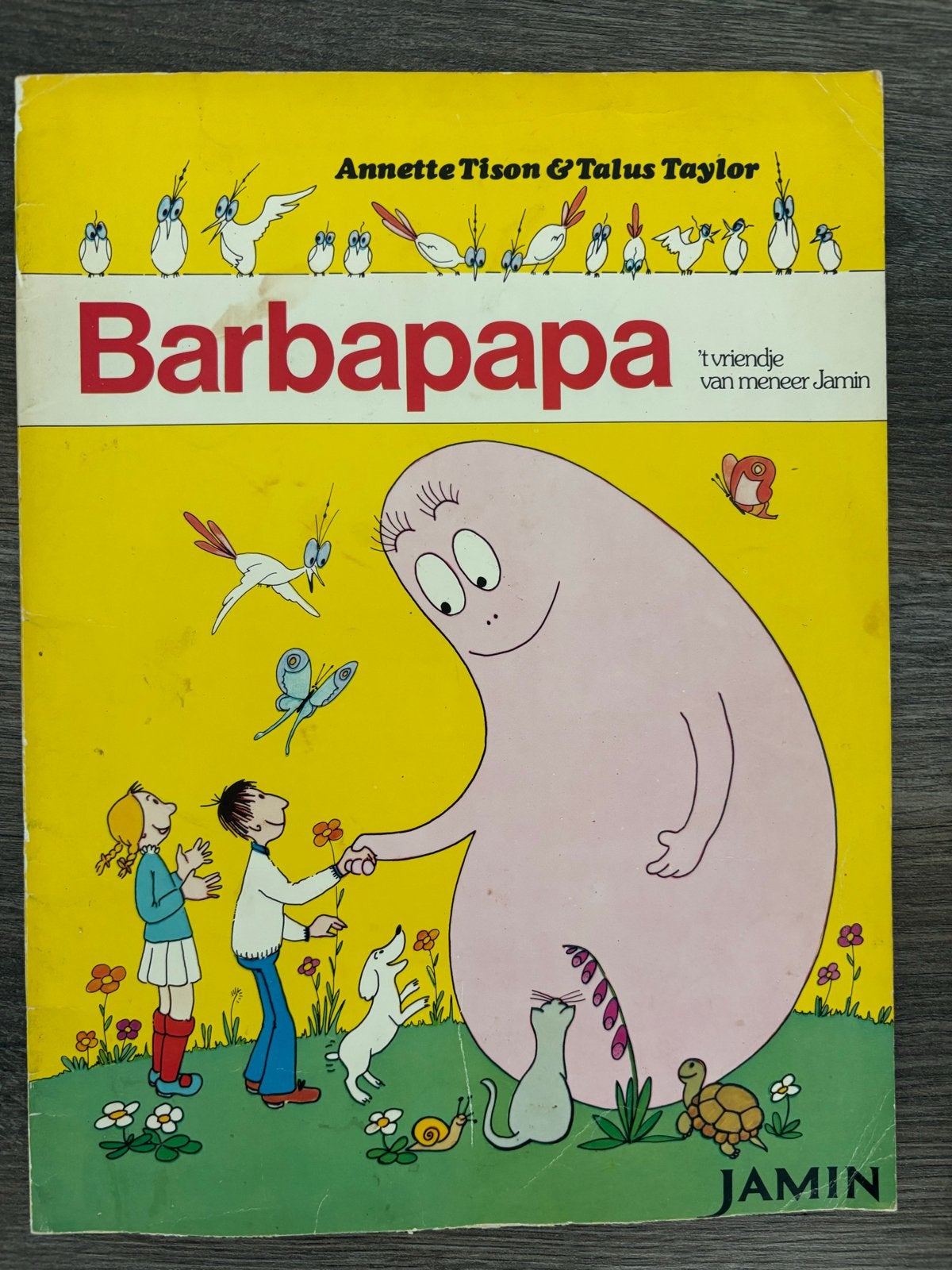 Barbapapa 't vriendje van meneer Jamin - Annette Tison, Boeken, Ophalen of Verzenden, Gelezen, 3 tot 4 jaar