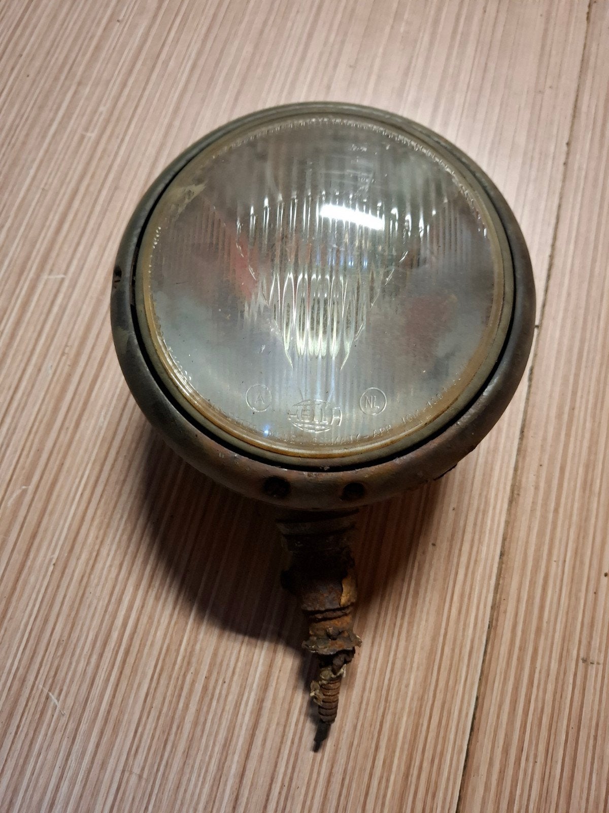 Hella koplamp / schijnwerper oldtimer militair, Ophalen of Verzenden