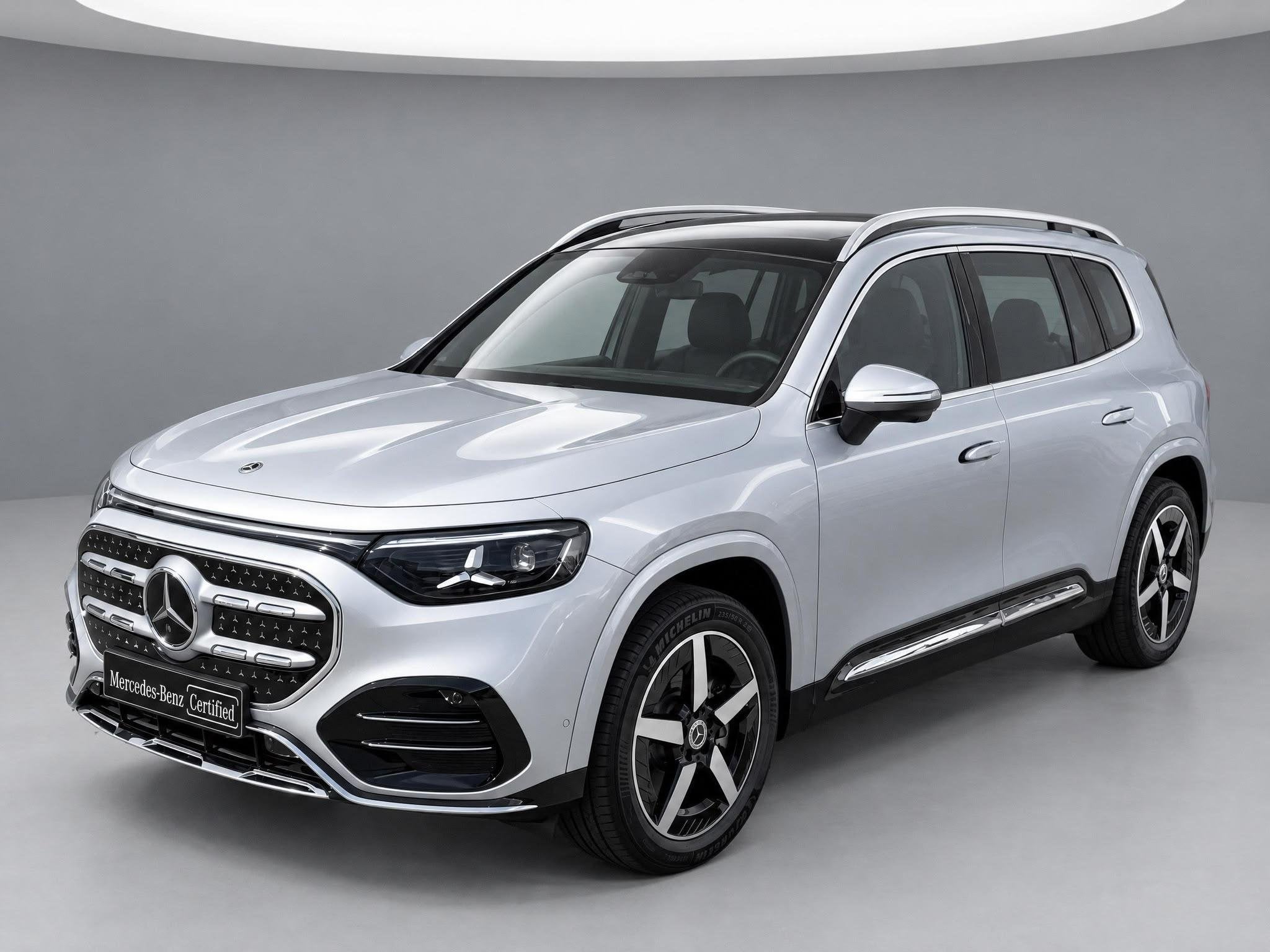 Mercedes-Benz GLB 250+ Business Solution AMG 85.5 kWh, Auto's, Achterwielaandrijving, Zwart, 607 km, 2100 kg