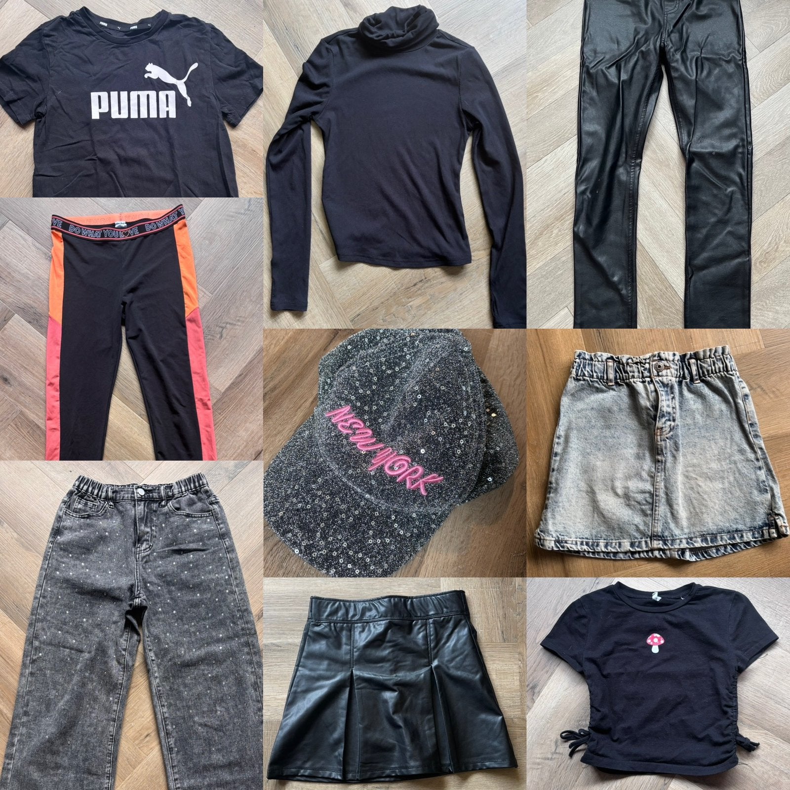 Meisjes kledingpakket maat 146/152 (o.a. Primark en Puma), Kinderen en Baby's, Ophalen of Verzenden, Zo goed als nieuw, Maat 146
