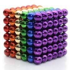 magneetballetjes multi-color 216 st 6 mm in metalen doosje, Verzenden, Overige thema's, Overige typen, Nieuw