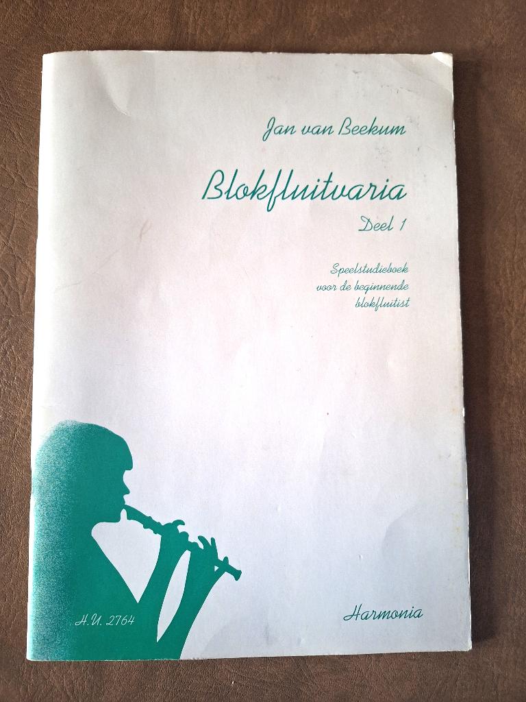 Blokfluitvaria Vol.1 / Speelstudieboek, Ophalen of Verzenden, Instrument, Jan van Beekum