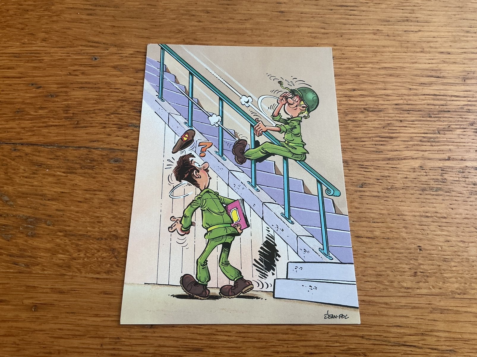 M26 militair humor Illustrator Jean-Pol, Ophalen of Verzenden, Overige thema's