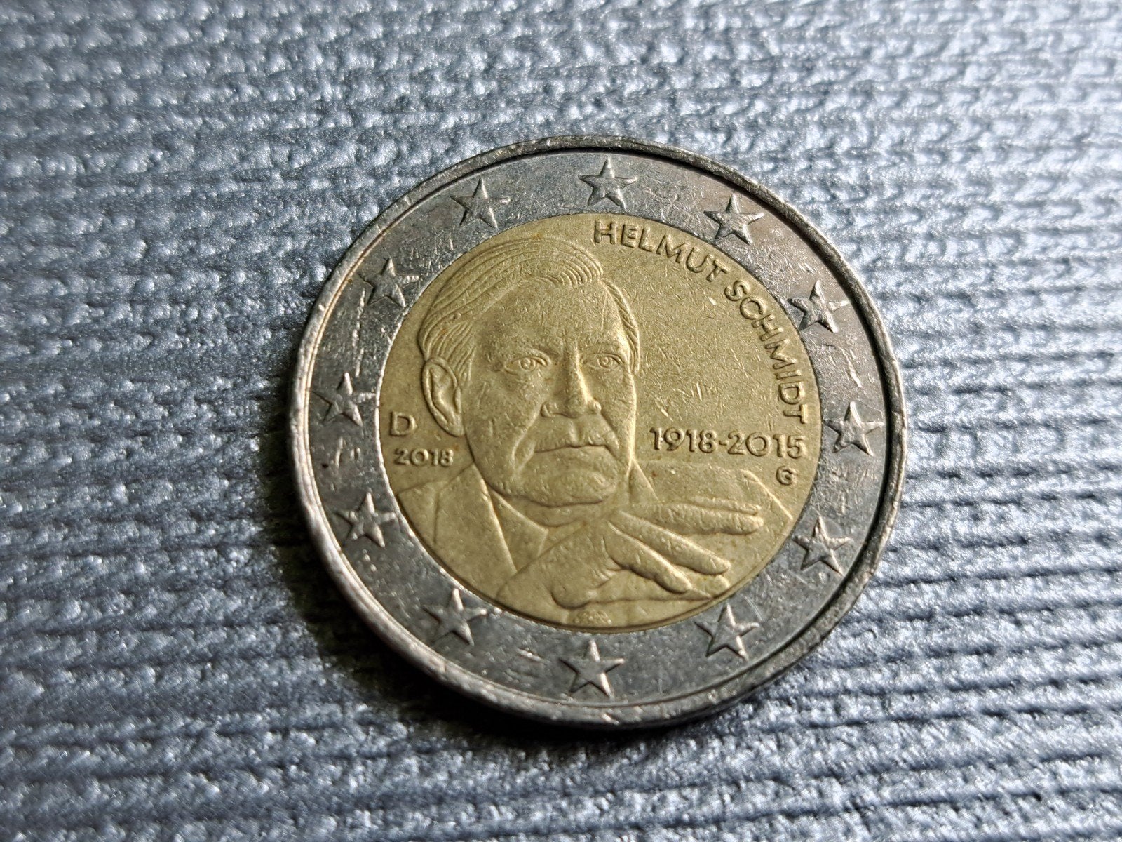 2 euro cc Duitsland 2018 Helmut Schmidt (G), Postzegels en Munten, Ophalen of Verzenden, Duitsland, 2 euro