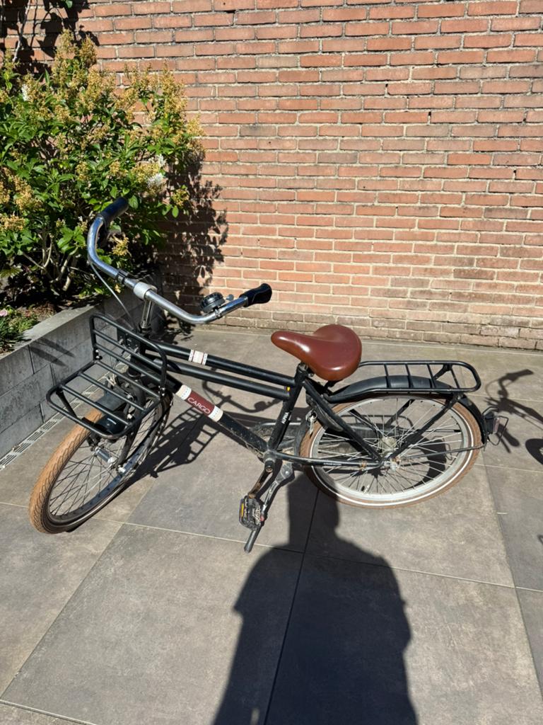 Jongensfiets, Ophalen, Terugtraprem, 22 inch, Gebruikt