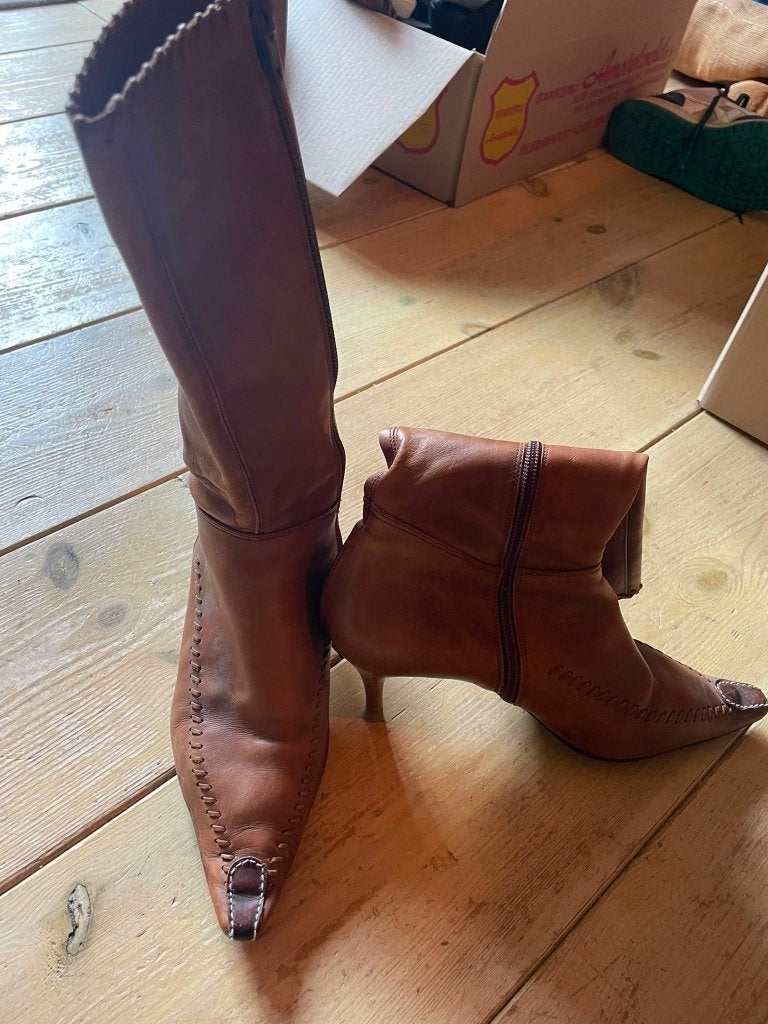 Dick Boons laarsjes cognac, Kleding | Dames, Schoenen, Ophalen, Bruin, Lage of Enkellaarzen, Dick Boons