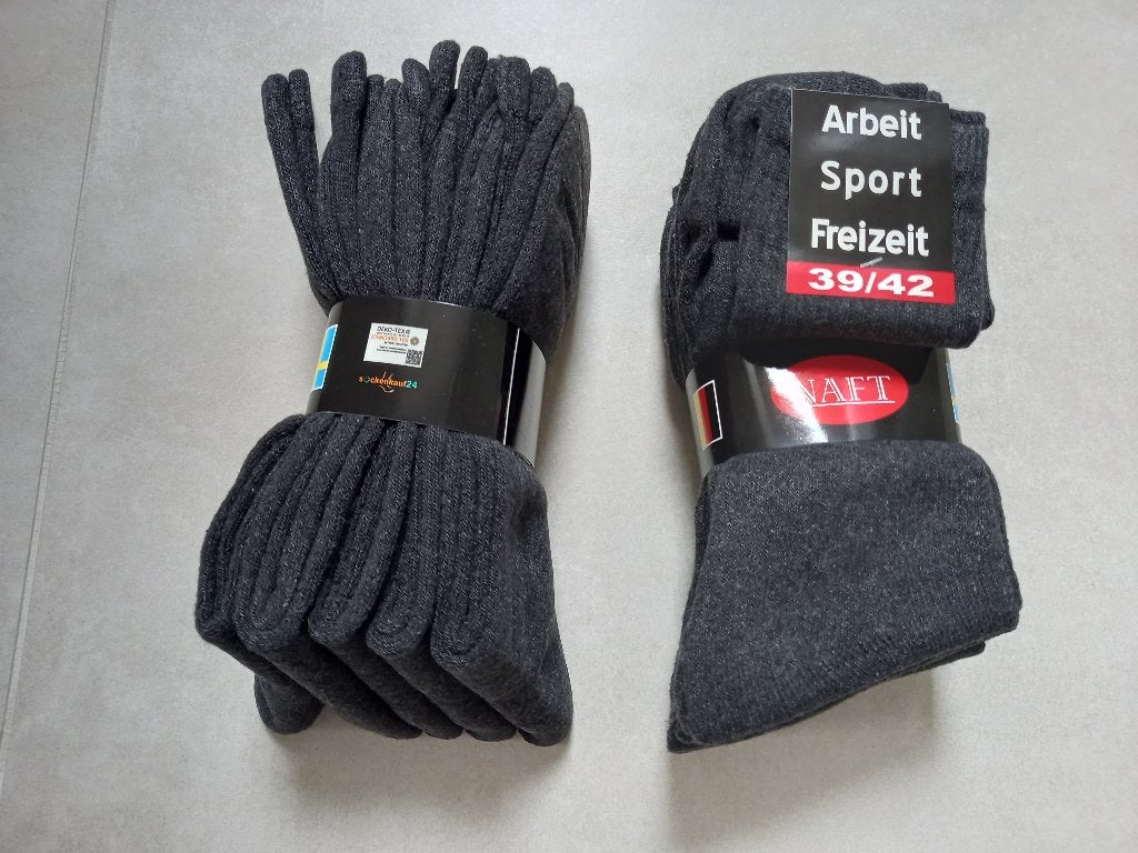 Nieuw! werksokken / sportsokken antraciet maat 39/42, Kleding | Heren, Overige kleuren, Nieuw, Naft, Ophalen of Verzenden
