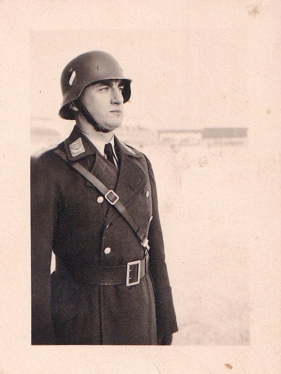 Originele WO2 Foto Luftwaffe Uniform WOII, Verzamelen, Ophalen of Verzenden, Luchtmacht, Nederland, Foto of Poster