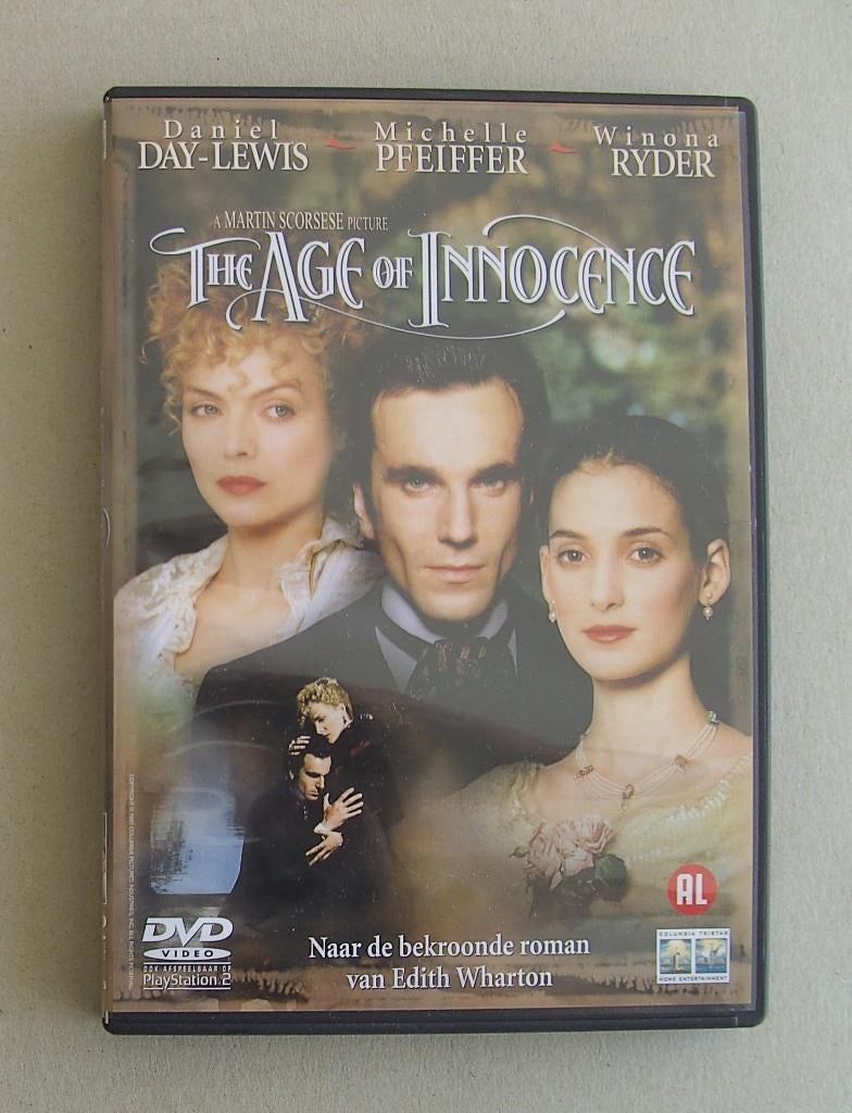 DVD The Age of Innocence, Alle leeftijden, Ophalen of Verzenden, Zo goed als nieuw, Historisch of Kostuumdrama