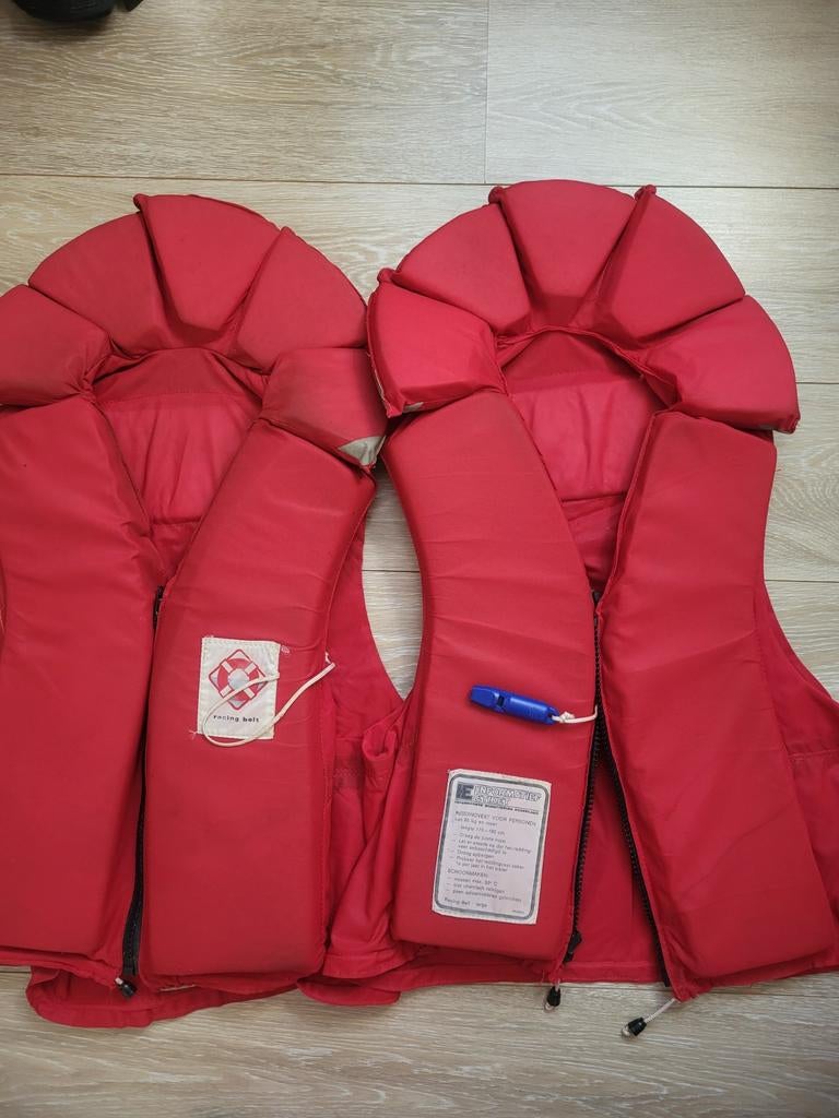 Reddingsvesten voor boot en watersport, Watersport en Boten, Watersportkleding, Ophalen, Gebruikt, Dame of Heer, Reddingsvest of Zwemvest