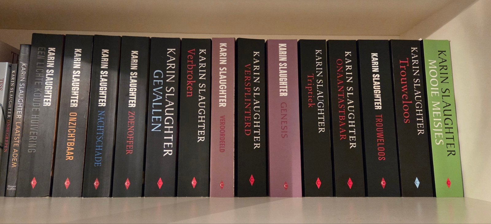 Karin Slaughter boeken: Grote collectie thrillers, Ophalen of Verzenden, Zo goed als nieuw, Karin Slaughter