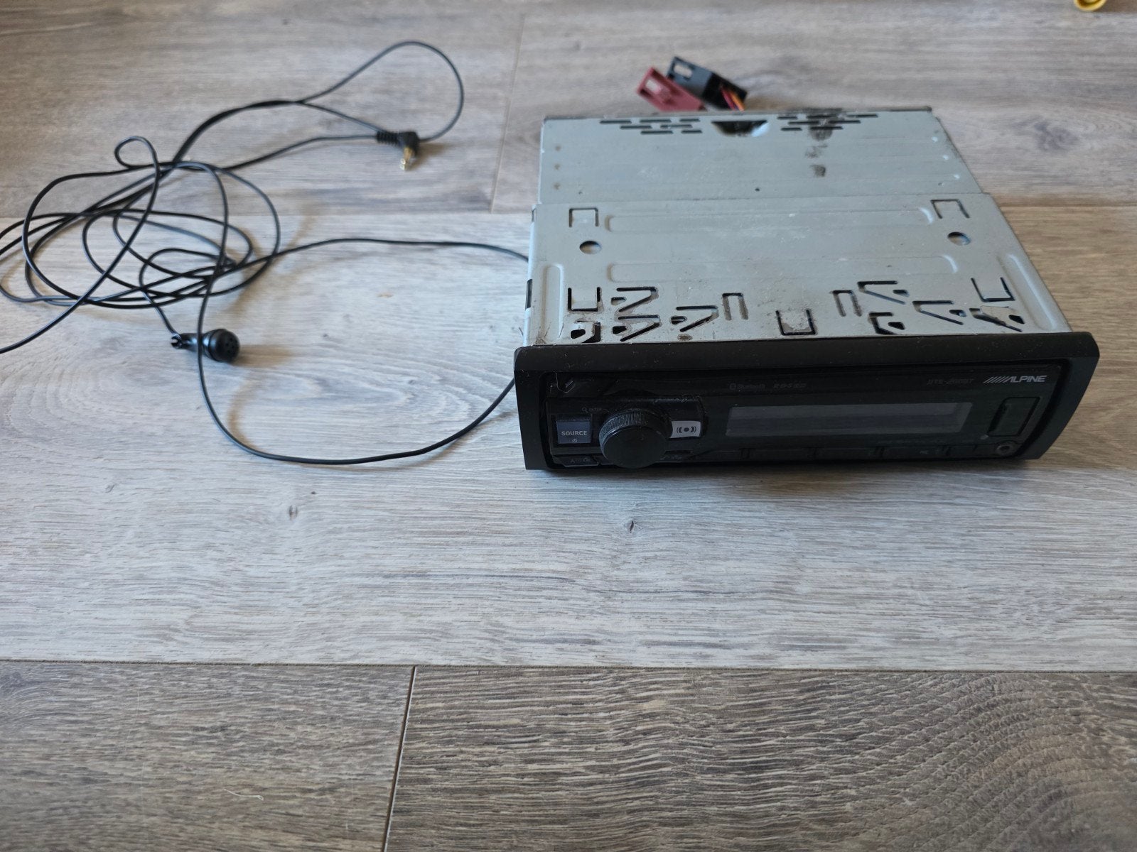 Alpine UTE-200BT Bluetooth Autoradio, Ophalen of Verzenden, Gebruikt