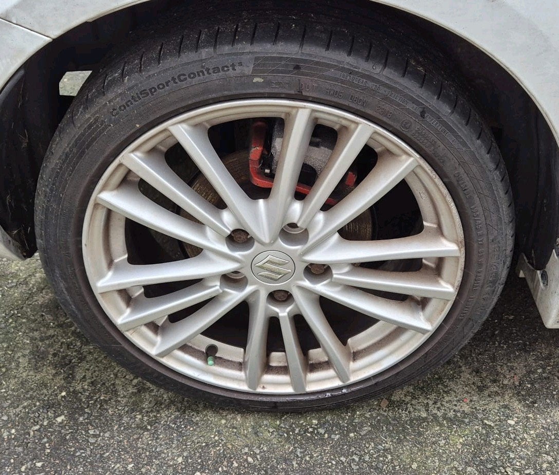 Velgenset Suzuki Swift Sport 1.6 2012-2017, Ophalen