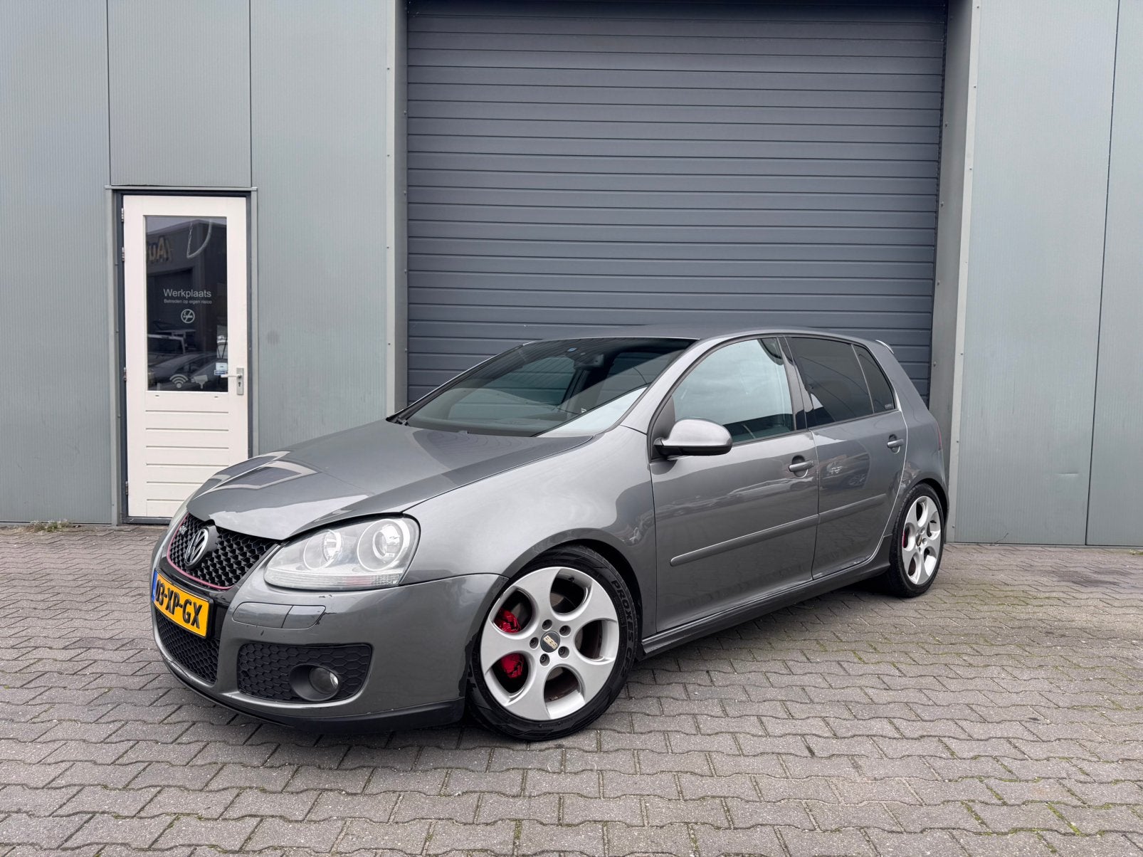 Volkswagen Golf 2.0 GTI 266pk AUT 2007 Grijs, Euro 5, Stof, Zwart, 4 cilinders