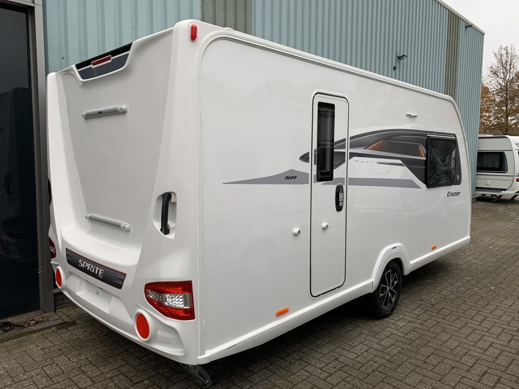 Sprite Cruzer 475 SR Summer deal!!, Caravans en Kamperen, Standaardzit, Tot en met 2, Bedrijf, Schokbreker