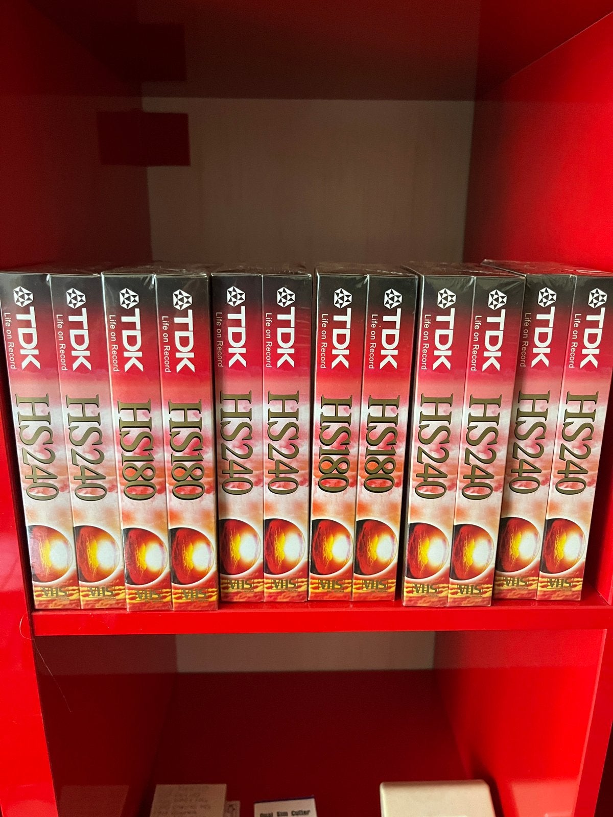 Videobanden, Ophalen, Nieuw