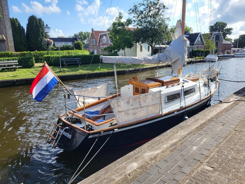 Zeiljacht 'Dutch Dandy' - Opknapproject, Watersport en Boten, Kajuitzeilboten en Zeiljachten, Ophalen of Verzenden, Gebruikt, Staal