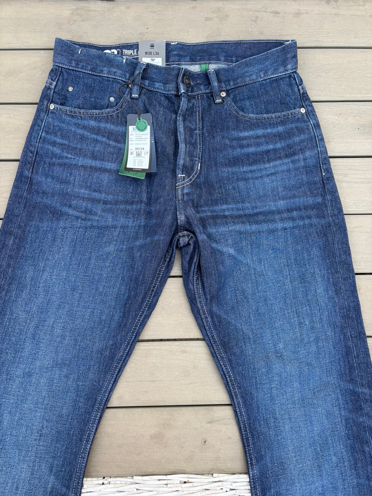 G star raw herenspijkerbroek, Ophalen, Nieuw, Blauw, W32 (confectie 46) of kleiner