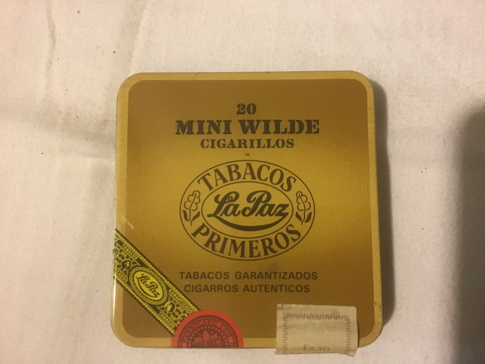 Siagarenblik La Paz Mini Wild, Verzamelen, Ophalen of Verzenden, Zo goed als nieuw, Overige