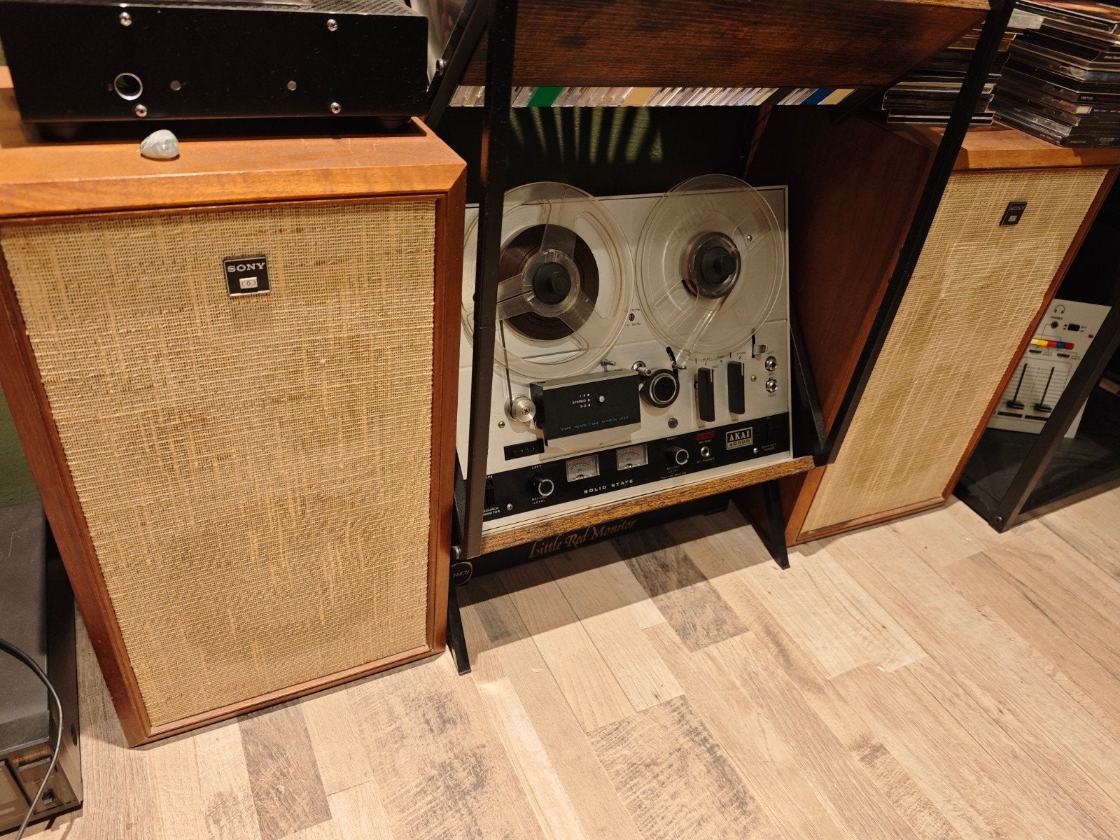 mooie vintage Sony ss 580 Speakers, Audio, Tv en Foto, Stereo speakers, Gebruikt, Ophalen of Verzenden, Sony