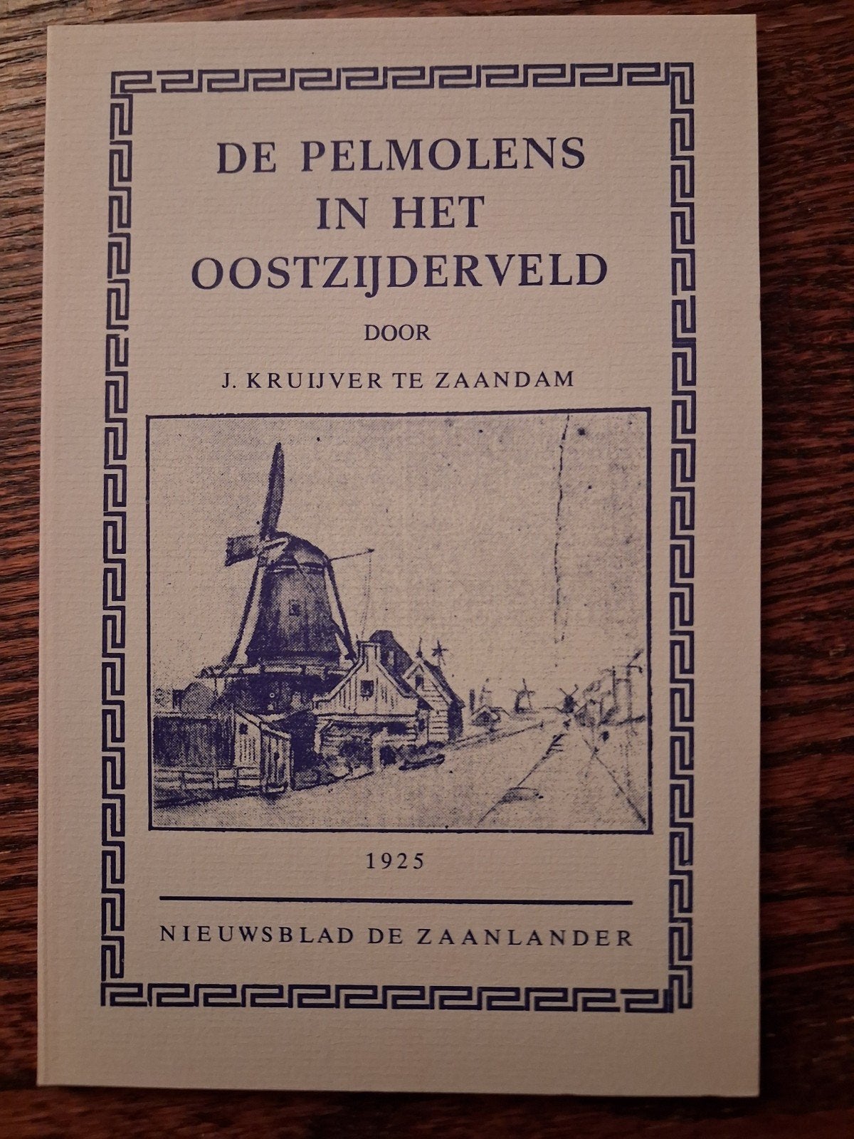 De Pelmolens in het Oostzijderveld - J. Kruijver (1925), Ophalen, 20e eeuw of later, Gelezen, J. Kruijver