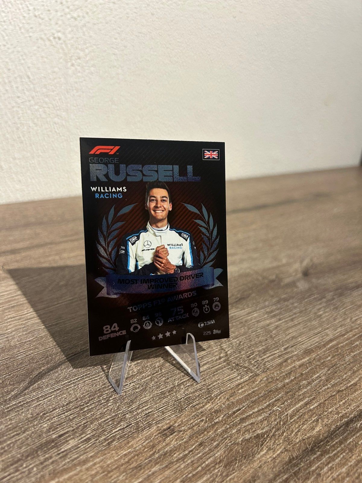 George Russell 2021 Topps Turbo Attax F1 #225 Williams, Ophalen of Verzenden, Zo goed als nieuw, Spelerskaart