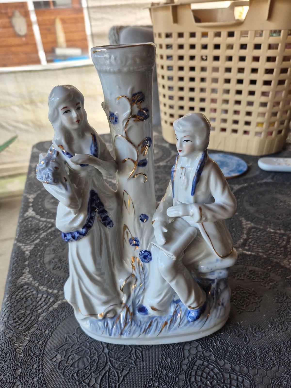 delfts blauw, Ophalen