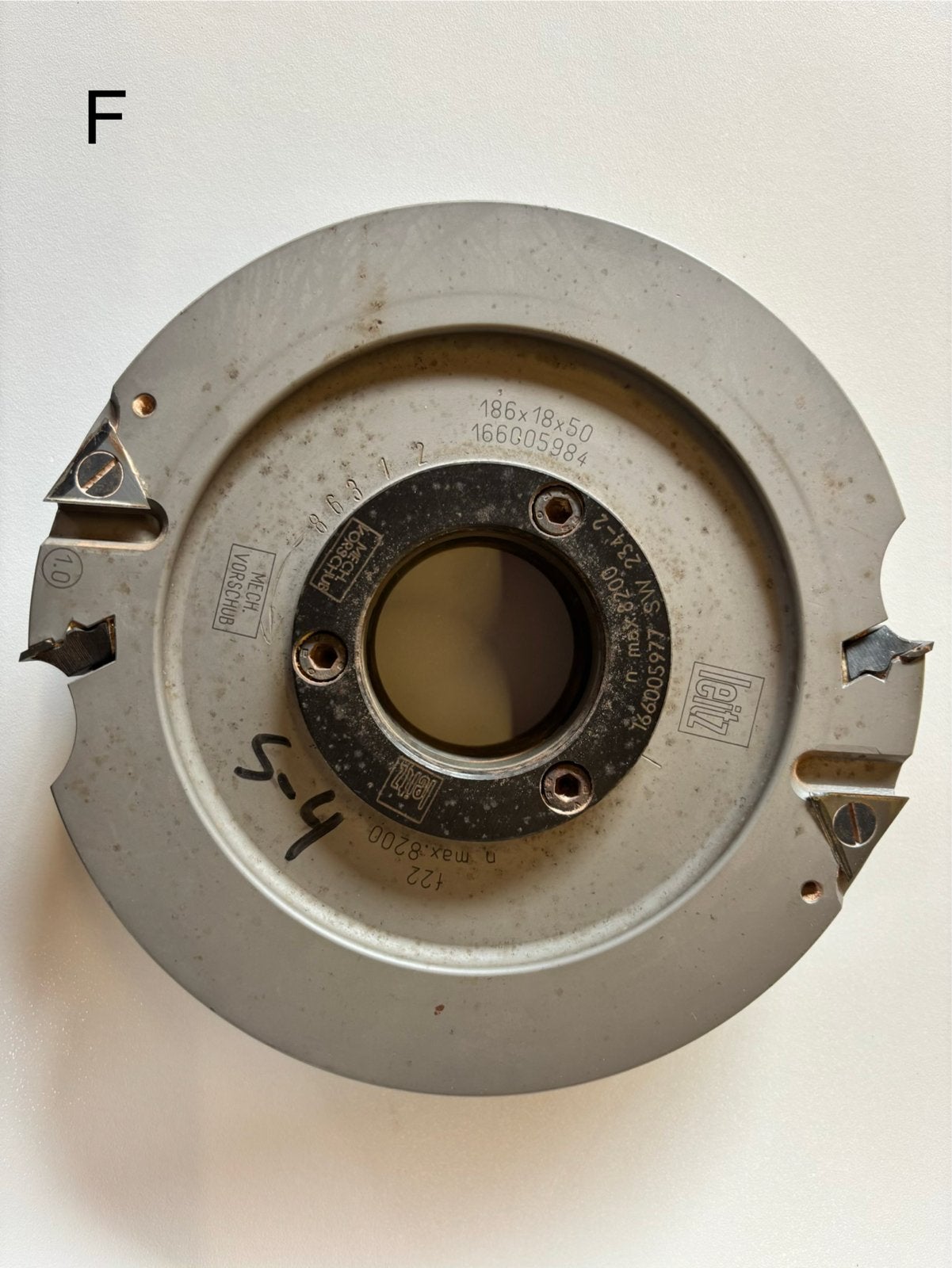 Leitz freesblok asgat 40mm voor kozijnhout, Doe-het-zelf en Verbouw, Ophalen, Gebruikt, Overige soorten