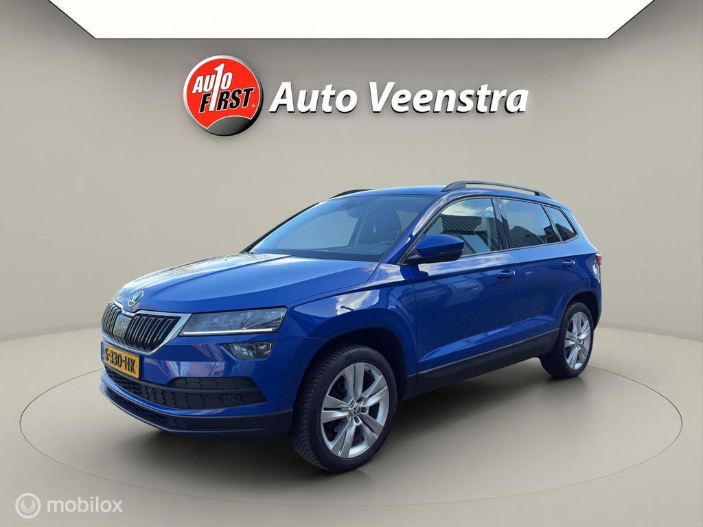 Skoda Karoq 1.0 TSI Style|STOELVERW|LED|CARPLAY|NAVI, Voorwielaandrijving, Stof, Gebruikt, Met garantie (alle)