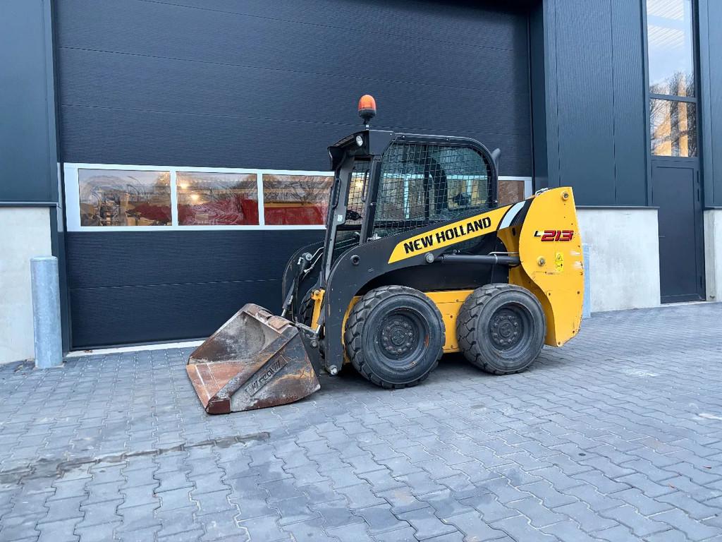 New Holland L213 schranklader (bj 2018), Wiellader of Shovel