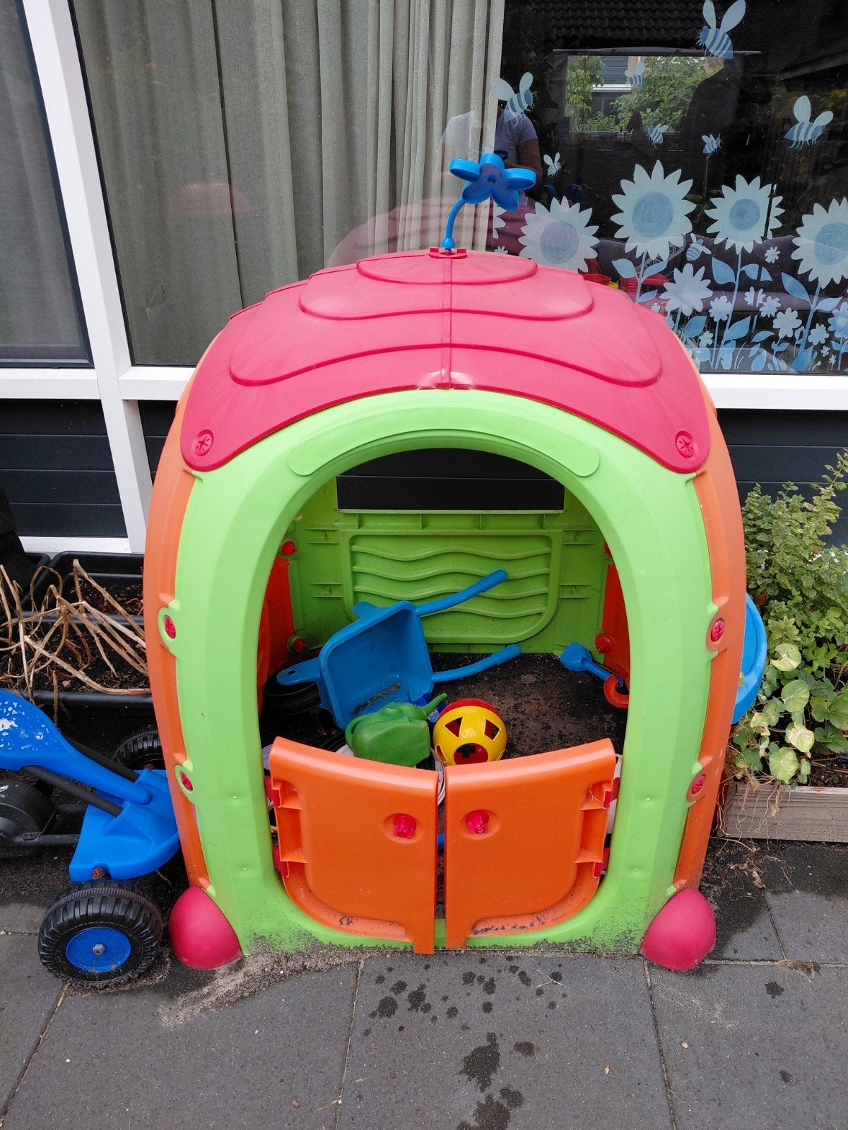 Speelgoedhuisje te koop, Ophalen, Gebruikt, Kunststof