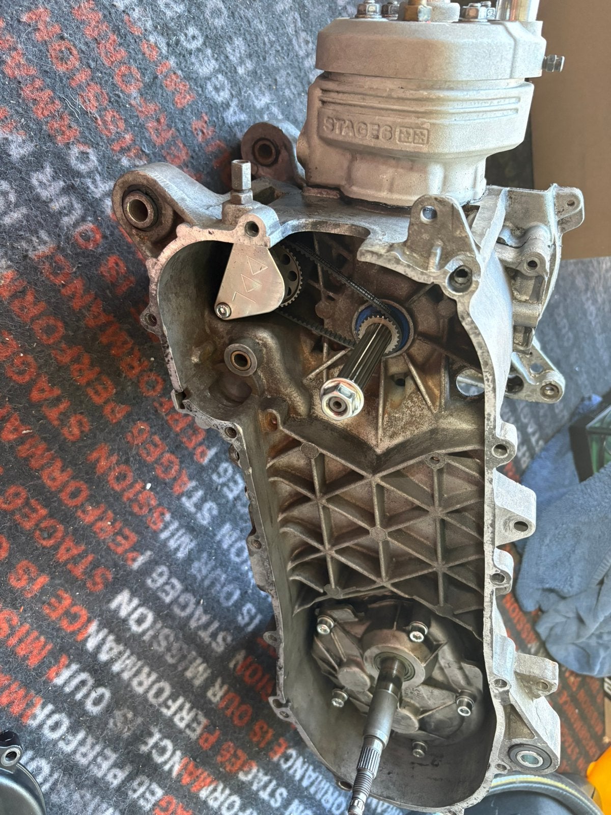 Zip lc 70cc stage 6 mk2 blok, Ophalen of Verzenden, Zo goed als nieuw, Blok, Piaggio