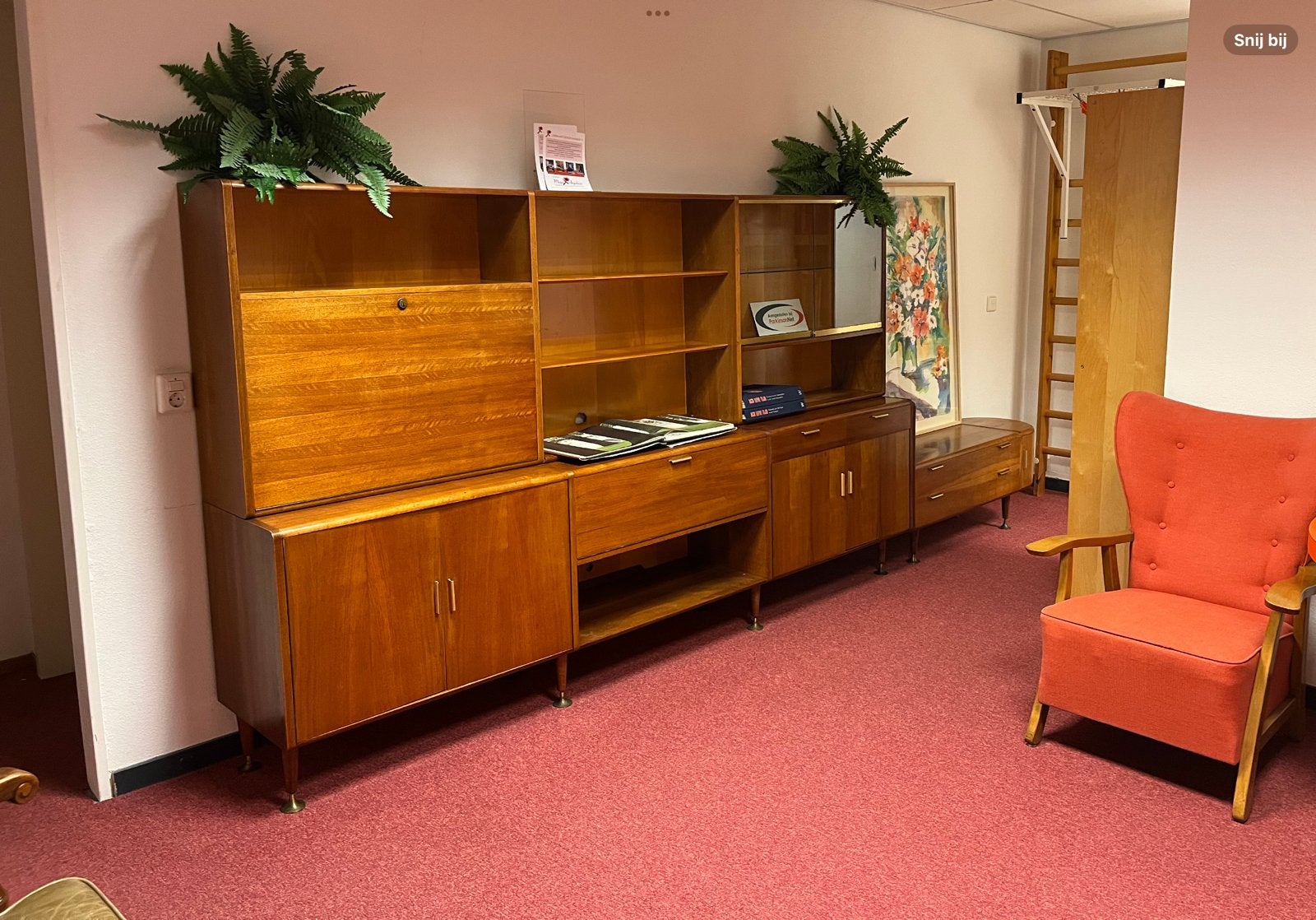 A Patijn kast, Gebruikt, Vintage, Ophalen of Verzenden, 200 cm of meer