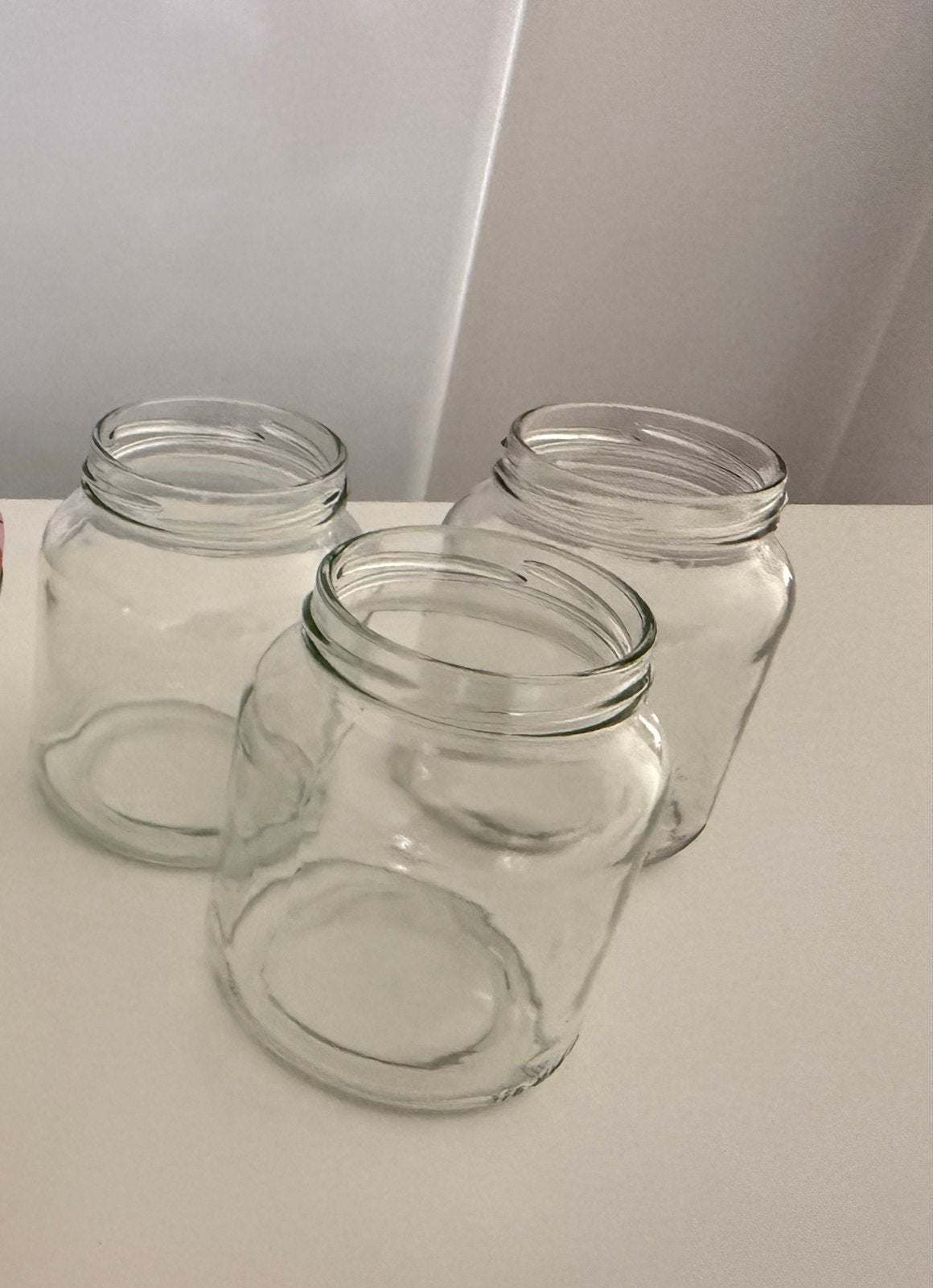 Potjes 370 ml, Huis en Inrichting, Ophalen, Zo goed als nieuw, Glas, Pot, Bus of Blik
