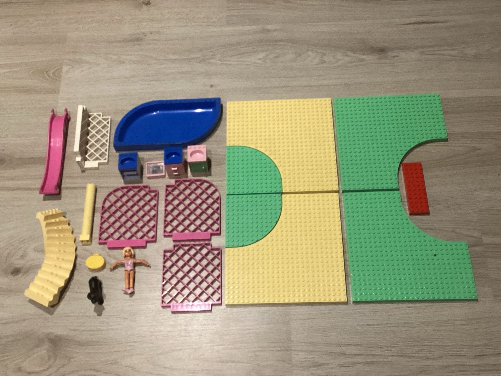 Partij Lego Belville met poppetje en accessoires, Gebruikt, Overige thema's, Lego, Ophalen of Verzenden