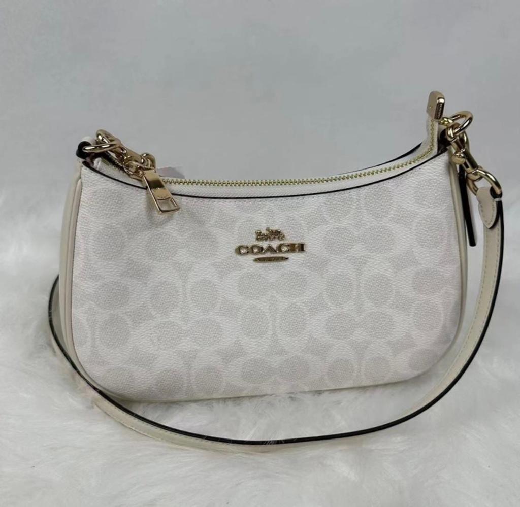coach bag, Ophalen of Verzenden, Nieuw, Wit, Schoudertasje